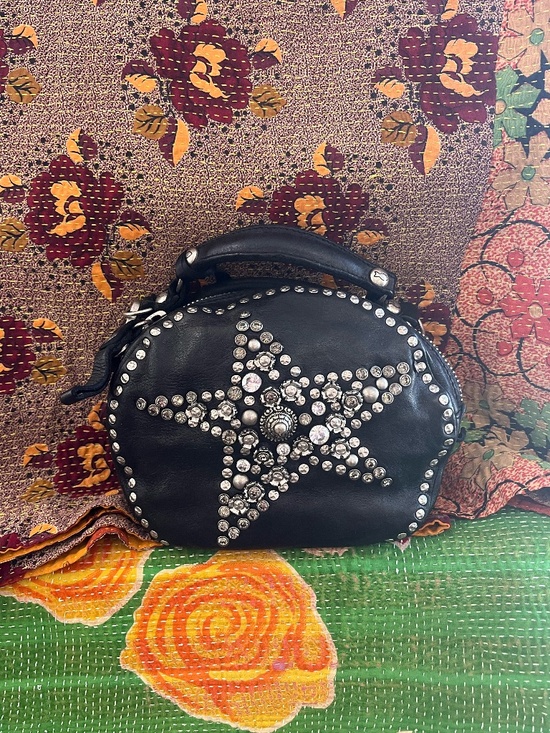 Campomaggi Handbags - Campomaggi Studded Purse with Star Design